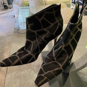 COSTA BLANCA Giraffe Print Boots Size 10